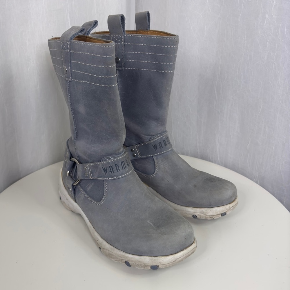 WARMBAT Australian Leather Jackaroo Boots